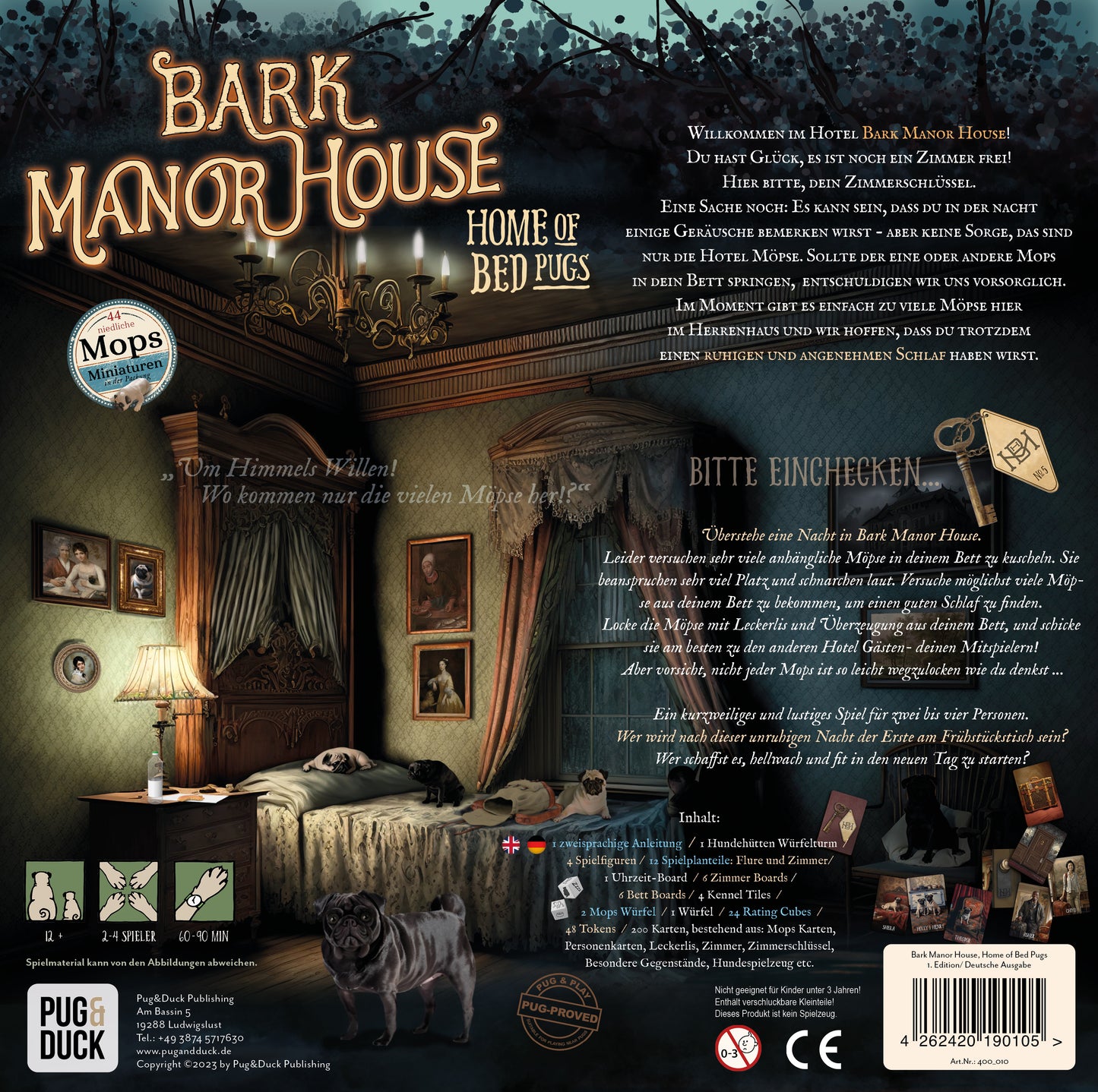 Bark Manor House, Deutsche Ausgabe