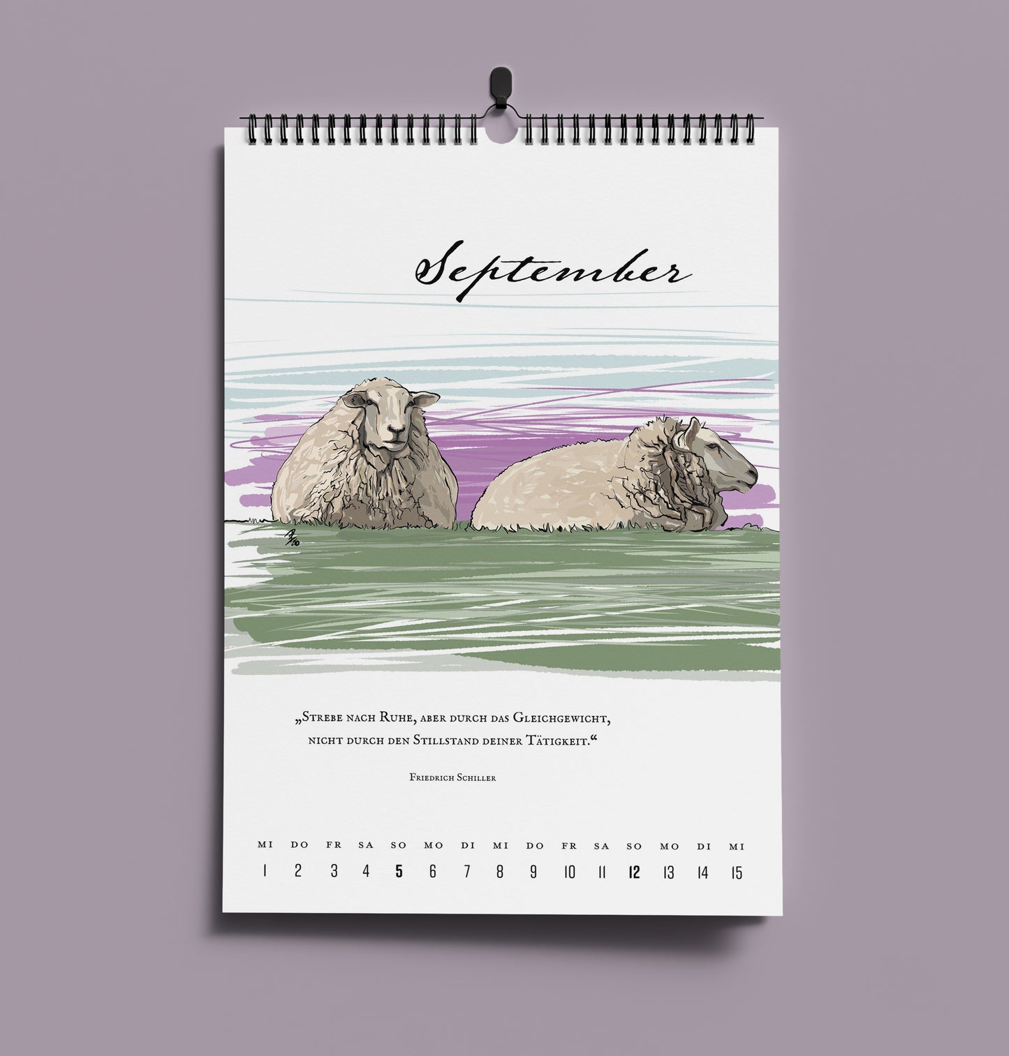 Sylt Wandkalender 2027