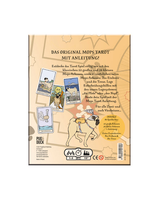 Mops Tarot Deck / Deutsche Version