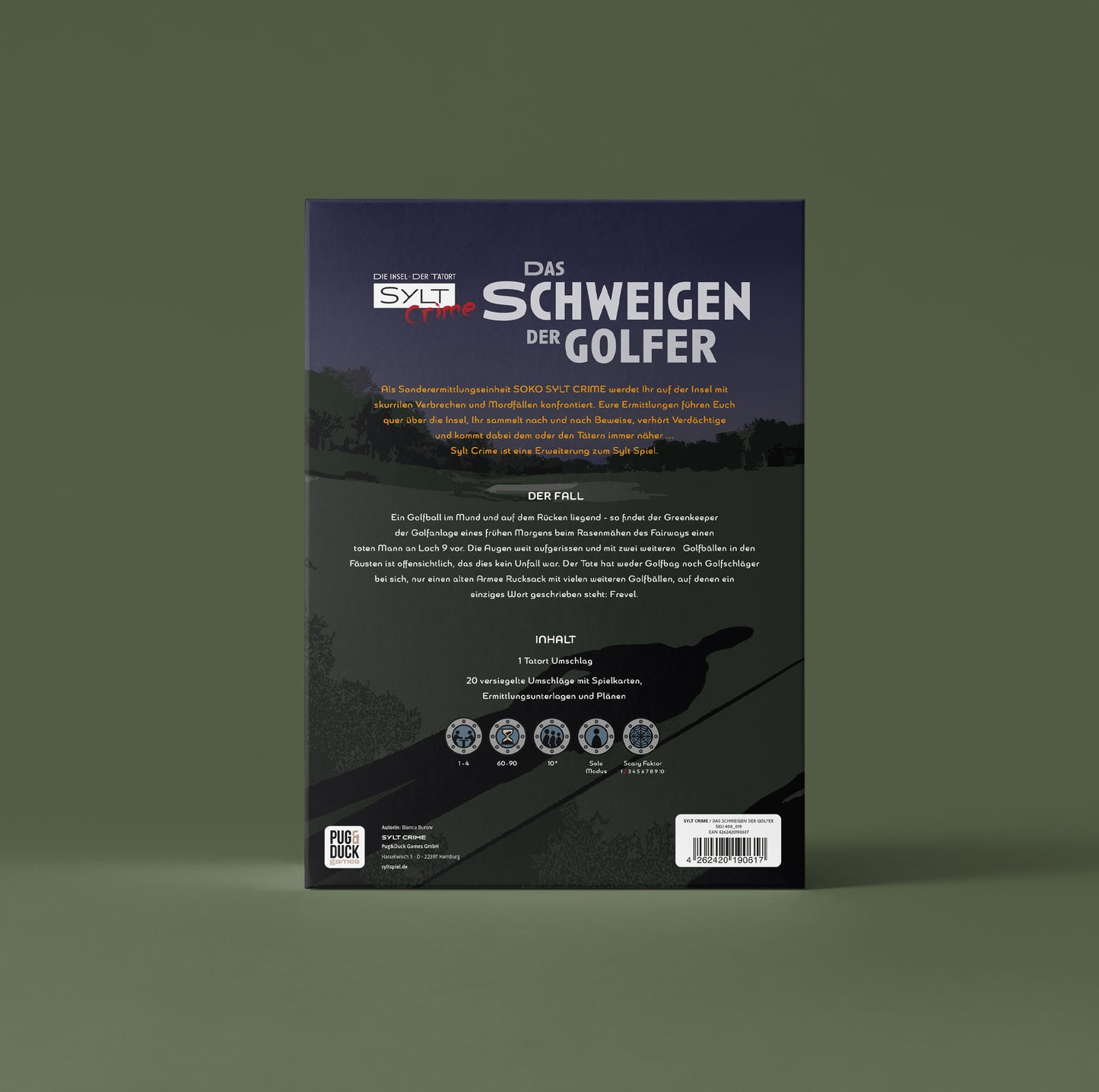 Sylt Crime Krimi Escape "Das Schweigen der Golfer"
