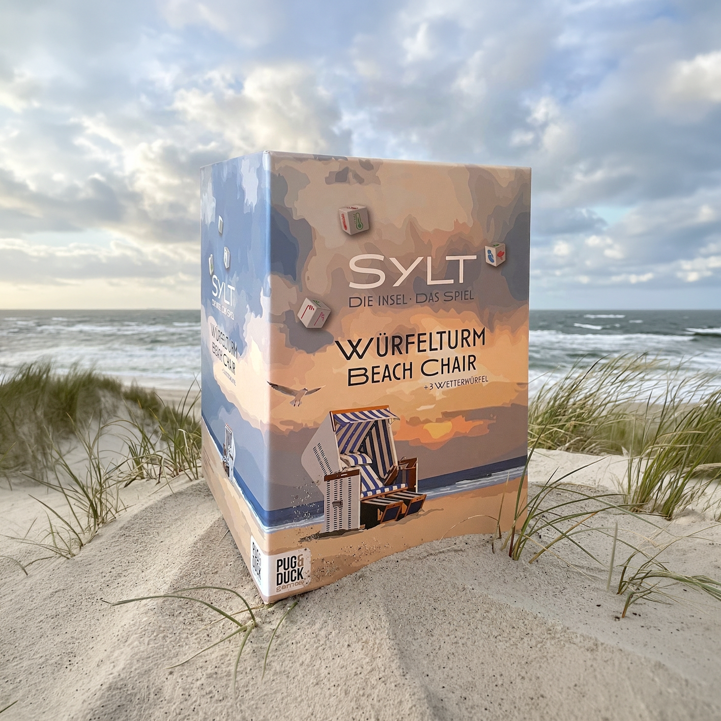 Sylt Spiel Würfelturm