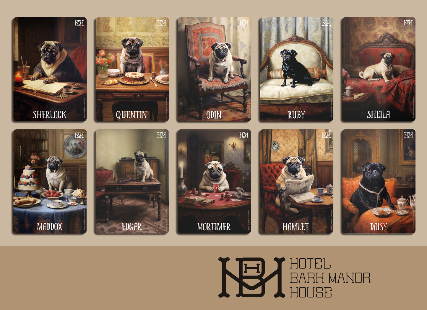 Bark Manor House, German/English edition