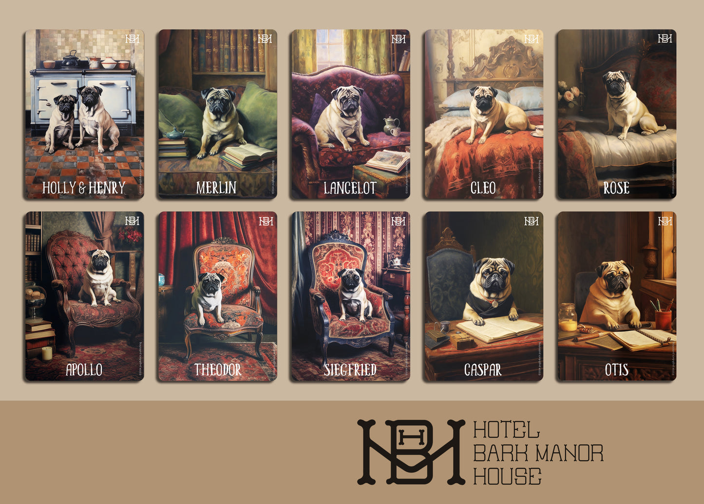 Bark Manor House, German/English edition