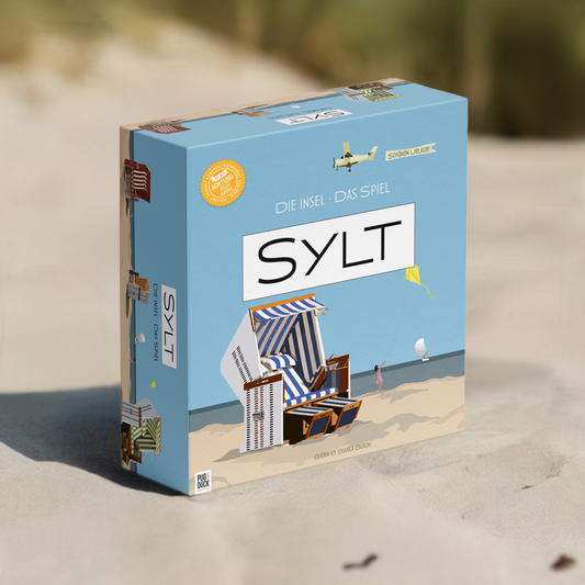 Sylt Spiel Limited Edition mit kleinem Sylt Deko Goldbarren*
