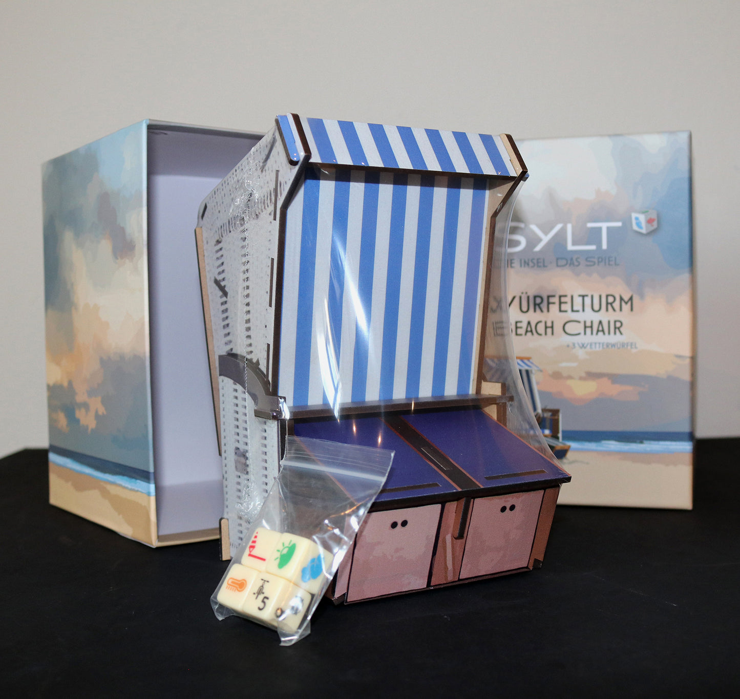 Sylt Spiel Würfelturm